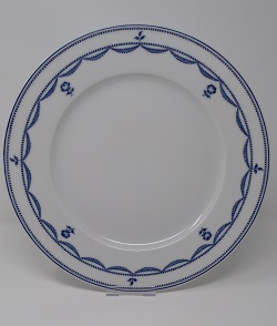 Assiette plate 27 cm République 50 euros